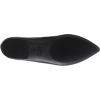 imageAmazon Essentials Womens PointedToe Ballet FlatBlack Faux Leather