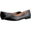 imageAmazon Essentials Womens PointedToe Ballet FlatBlack Faux Leather