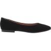 imageAmazon Essentials Womens PointedToe Ballet FlatBlack Microsuede