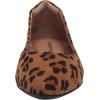 imageAmazon Essentials Womens PointedToe Ballet FlatBrown Leopard