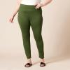 imageAmazon Essentials Womens Ponte Legging Available in Plus Size Dark Olive Medium