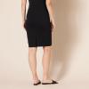 imageAmazon Essentials Womens Ponte PullOn Above The Knee Fitted Pencil SkirtBlack