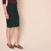 imageAmazon Essentials Womens Ponte PullOn Above The Knee Fitted Pencil SkirtDark Green