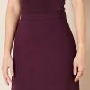 imageAmazon Essentials Womens Ponte PullOn Mini Length ALine SkirtBurgundy