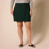imageAmazon Essentials Womens Ponte PullOn Mini Length ALine SkirtDark Green