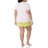 imageAmazon Essentials Womens Poplin Short and Sleep Tee SetPink Petal Print