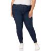 imageAmazon Essentials Womens PullOn Stretchy Knit Jegging Available in Plus SizeDark Wash