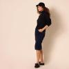 imageAmazon Essentials Womens PullOver Cotton Sweaters FunnelNeck Available in Plus SizeBlack