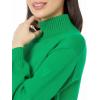 imageAmazon Essentials Womens PullOver Cotton Sweaters FunnelNeck Available in Plus SizeGreen