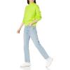imageAmazon Essentials Womens PullOver Cotton Sweaters FunnelNeck Available in Plus SizeLime Green