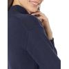 imageAmazon Essentials Womens PullOver Cotton Sweaters FunnelNeck Available in Plus SizeNavy