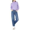 imageAmazon Essentials Womens PullOver Cotton Sweaters FunnelNeck Available in Plus SizePurple