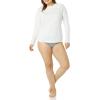 imageAmazon Essentials Womens Rash Guard Long SleeveWhite