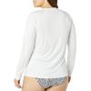 imageAmazon Essentials Womens Rash Guard Long SleeveWhite