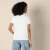 imageAmazon Essentials Womens Regular Fit 100 Cotton Crewneck Short Sleeve TShirt MultipacksBlackWhite