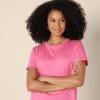 imageAmazon Essentials Womens Regular Fit 100 Cotton Crewneck Short Sleeve TShirt MultipacksHot Pink