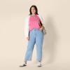 imageAmazon Essentials Womens Regular Fit 100 Cotton Crewneck Short Sleeve TShirt MultipacksHot Pink