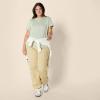 imageAmazon Essentials Womens Regular Fit 100 Cotton Crewneck Short Sleeve TShirt MultipacksSage Green