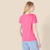 imageAmazon Essentials Womens Regular Fit 100 Cotton VNeck Short Sleeve TShirt MultipacksHot Pink