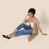imageAmazon Essentials Womens Regular Fit Lightweight Duster Length Cardigan SweaterCamel Heather