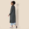 imageAmazon Essentials Womens Regular Fit Lightweight Duster Length Cardigan SweaterCharcoal Heather