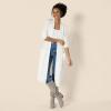 imageAmazon Essentials Womens Regular Fit Lightweight Duster Length Cardigan SweaterEggshell White