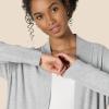 imageAmazon Essentials Womens Regular Fit Lightweight Duster Length Cardigan SweaterMedium Grey Heather