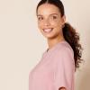 imageAmazon Essentials Womens RegularFit Georgette Short Sleeve TopMauve