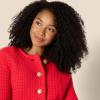 imageAmazon Essentials Womens RegularFit Midweight Cardigan SweaterBright Poppy Red