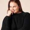 imageAmazon Essentials Womens RegularFit Soft Touch LongSleeve Crewneck SweaterBlack