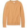 imageAmazon Essentials Womens RegularFit Soft Touch LongSleeve Crewneck SweaterCamel Heather