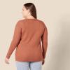 imageAmazon Essentials Womens RegularFit Soft Touch LongSleeve Crewneck SweaterCaramel