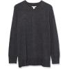 imageAmazon Essentials Womens RegularFit Soft Touch LongSleeve Crewneck SweaterCharcoal