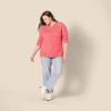 imageAmazon Essentials Womens RegularFit Soft Touch LongSleeve Crewneck SweaterCoral Pink