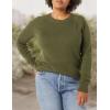 imageAmazon Essentials Womens RegularFit Soft Touch LongSleeve Crewneck SweaterDark Olive