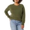 imageAmazon Essentials Womens RegularFit Soft Touch LongSleeve Crewneck SweaterDark Olive
