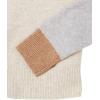imageAmazon Essentials Womens RegularFit Soft Touch LongSleeve Crewneck SweaterGrey Oatmeal Heather Color Block