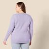 imageAmazon Essentials Womens RegularFit Soft Touch LongSleeve Crewneck SweaterLavender