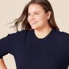 imageAmazon Essentials Womens RegularFit Soft Touch LongSleeve Crewneck SweaterNavy