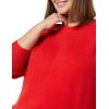 imageAmazon Essentials Womens RegularFit Soft Touch LongSleeve Crewneck SweaterRed