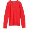 imageAmazon Essentials Womens RegularFit Soft Touch LongSleeve Crewneck SweaterRed