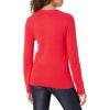 imageAmazon Essentials Womens RegularFit Soft Touch LongSleeve Crewneck SweaterRed