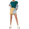 imageAmazon Essentials Womens RegularFit Twist Sleeve Crewneck TShirtForest Green