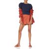 imageAmazon Essentials Womens RegularFit Twist Sleeve Crewneck TShirtNavy