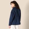 imageAmazon Essentials Womens Relaxed Fit Dropped Shoulder Midweight Cotton Twill JacketNavy