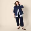 imageAmazon Essentials Womens Relaxed Fit Dropped Shoulder Midweight Cotton Twill JacketNavy