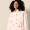 imageAmazon Essentials Womens Relaxed Fit Dropped Shoulder Midweight Cotton Twill JacketRose