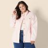 imageAmazon Essentials Womens Relaxed Fit Dropped Shoulder Midweight Cotton Twill JacketRose