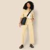 imageAmazon Essentials Womens Relaxed Fit Dropped Shoulder Midweight Cotton Twill JacketTan