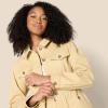 imageAmazon Essentials Womens Relaxed Fit Dropped Shoulder Midweight Cotton Twill JacketTan